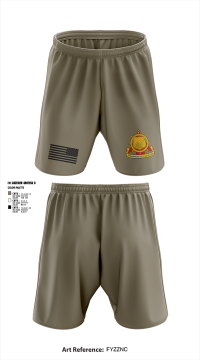441st transportation company 24339398 Athletic Shorts With Pockets - 2