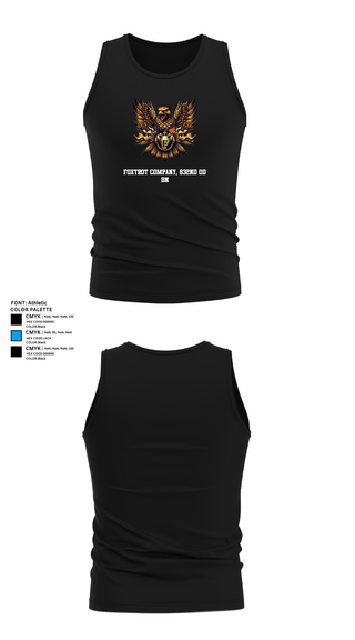 Tank Top, Foxtrot Company, 832nd OD BN, Army, Teamtime, Team time, sublimation, custom sports apparel, team uniforms, spirit wear, spiritwear, sports uniforms, custom shirts, team store, custom team store, fundraiser sports, apparel fundraiser