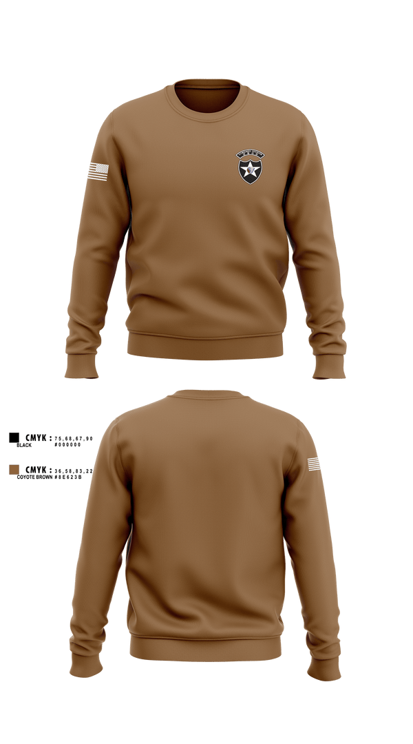 Crew Neck Sweatshirt, 2ID, Army, Teamtime, Team time, sublimation, custom sports apparel, team uniforms, spirit wear, spiritwear, sports uniforms, custom shirts, team store, custom team store, fundraiser sports, apparel fundraiser