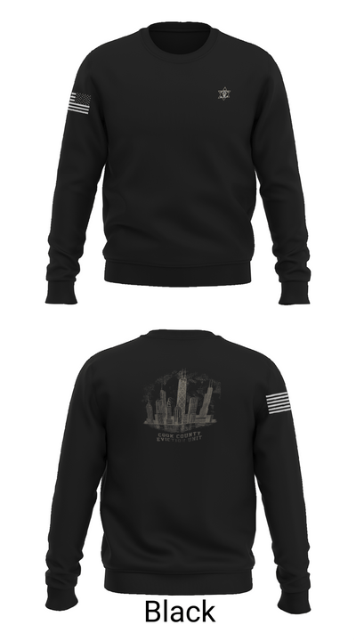 Cook County Sheriff’s Department 90143453 Crew Neck Sweatshirt - 24