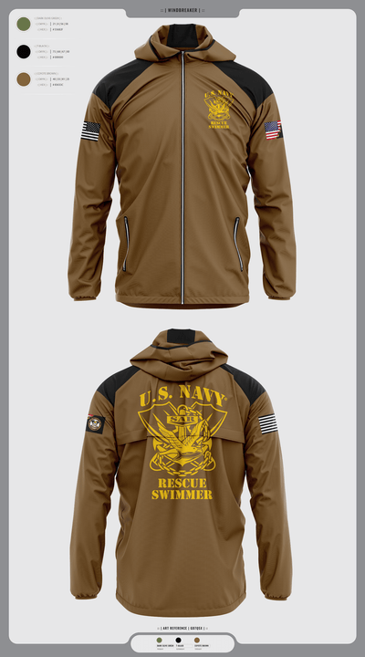 Aircrew Rescue Swimmer 89719017 Windbreaker - 3