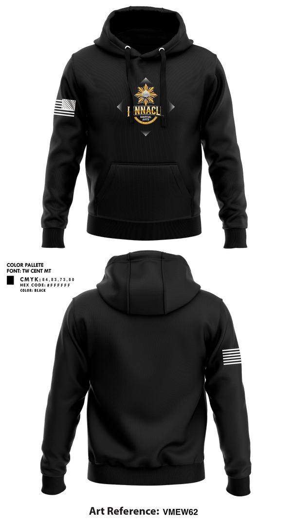 Hoodie, Pinnacle Martial Arts, , Teamtime, Team time, sublimation, custom sports apparel, team uniforms, spirit wear, spiritwear, sports uniforms, custom shirts, team store, custom team store, fundraiser sports, apparel fundraiser