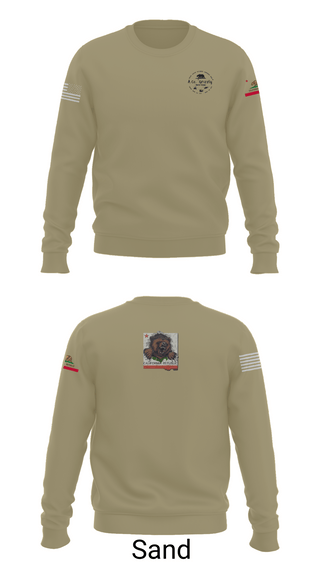 Crew Neck Sweatshirt, 1106th TASMG, , Teamtime, Team time, sublimation, custom sports apparel, team uniforms, spirit wear, spiritwear, sports uniforms, custom shirts, team store, custom team store, fundraiser sports, apparel fundraiser