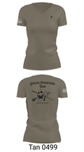 Special Operations Team 76879429 Women's Short Sleeve V-neck Shirt - 65