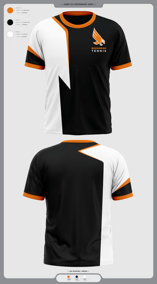 Short Sleeve Performance Shirt, Mcdonogh Boys Tennis, Tennis, Teamtime, Team time, sublimation, custom sports apparel, team uniforms, spirit wear, spiritwear, sports uniforms, custom shirts, team store, custom team store, fundraiser sports, apparel fundraiser