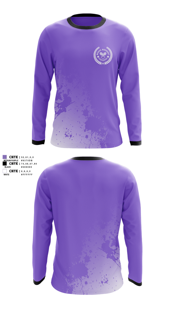 Long Sleeve Performance Shirt, Monroe Woodbury, Tennis, Teamtime, Team time, sublimation, custom sports apparel, team uniforms, spirit wear, spiritwear, sports uniforms, custom shirts, team store, custom team store, fundraiser sports, apparel fundraiser