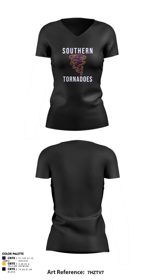 Womens Short Sleeve Vneck Shirt, Southern Middle School Track and Field, Track & Field, Teamtime, Team time, sublimation, custom sports apparel, team uniforms, spirit wear, spiritwear, sports uniforms, custom shirts, team store, custom team store, fundraiser sports, apparel fundraiser