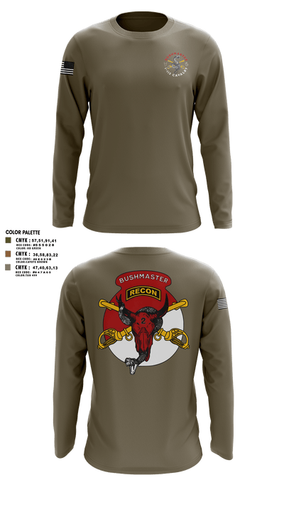 1-113 Calvary Long Sleeve Performance Shirt 6