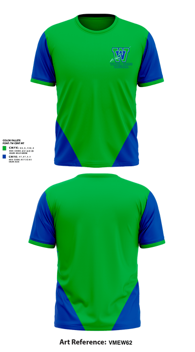 Winton Woods Baseball 75820704 Short Sleeve Performance Shirt - 1