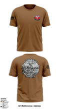 345th Medical Company Ground Ambulance 11414696 Old School Cotton Feel Shirt - 1