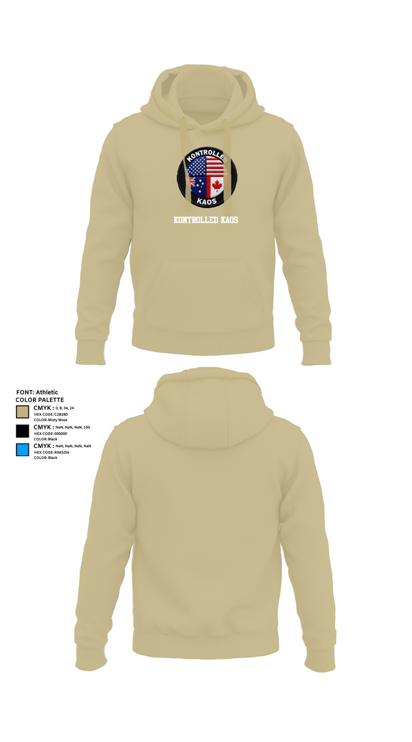 Hoodie, Kontrolled Kaos, E-Sports, Teamtime, Team time, sublimation, custom sports apparel, team uniforms, spirit wear, spiritwear, sports uniforms, custom shirts, team store, custom team store, fundraiser sports, apparel fundraiser