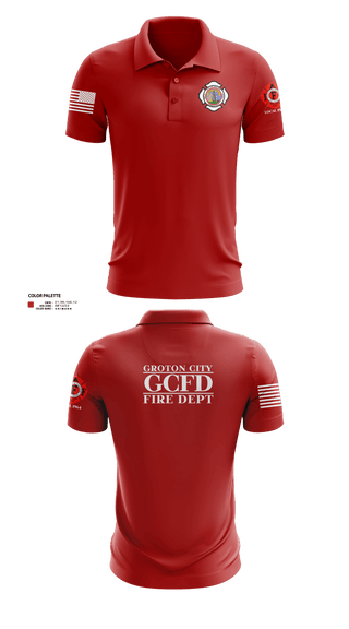 Short Sleeve Performance Polo, Groton City Fire Department, , Teamtime, Team time, sublimation, custom sports apparel, team uniforms, spirit wear, spiritwear, sports uniforms, custom shirts, team store, custom team store, fundraiser sports, apparel fundraiser
