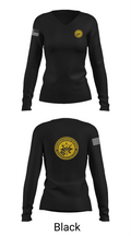 Battlespace Surveillance Company 38169754 Women's Long Sleeve V-neck Shirt - 37