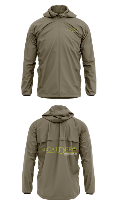 El Caldero Restaurant Sport Bar 18592103 Windbreaker - 43
