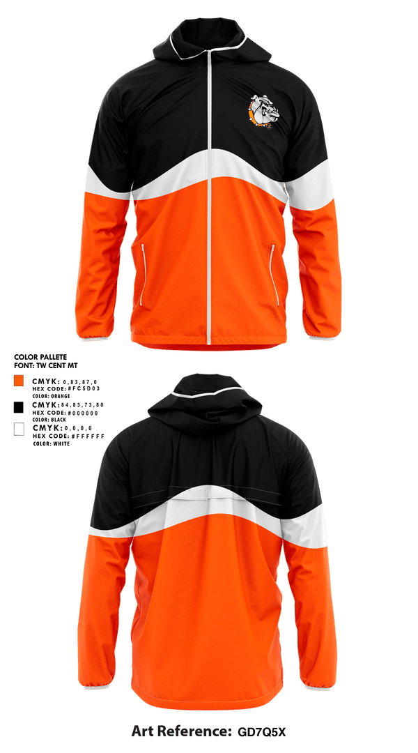 Windbreaker, Rudyard Senior High School, Spirit Store, Teamtime, Team time, sublimation, custom sports apparel, team uniforms, spirit wear, spiritwear, sports uniforms, custom shirts, team store, custom team store, fundraiser sports, apparel fundraiser