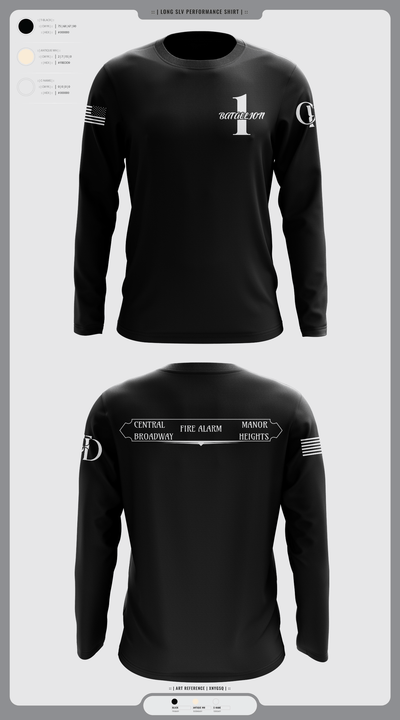 Battalion 1 29533979 Long Sleeve Performance Shirt 1