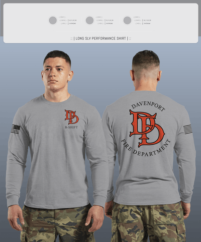 B Shift 39369935 Long Sleeve Performance Shirt 2