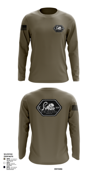 Long Sleeve Performance Shirt, TCU Ranger Challenge, , Teamtime, Team time, sublimation, custom sports apparel, team uniforms, spirit wear, spiritwear, sports uniforms, custom shirts, team store, custom team store, fundraiser sports, apparel fundraiser