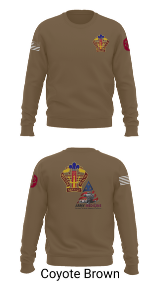 Crew Neck Sweatshirt, USA MEDDAC KAHC, Army, Teamtime, Team time, sublimation, custom sports apparel, team uniforms, spirit wear, spiritwear, sports uniforms, custom shirts, team store, custom team store, fundraiser sports, apparel fundraiser