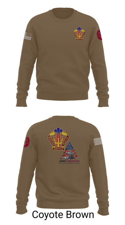 USA MEDDAC KAHC 77066596 Crew Neck Sweatshirt - 5