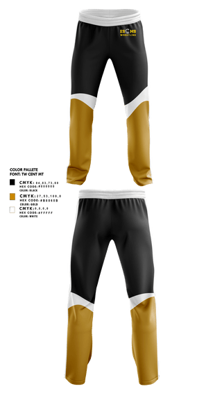 Sweatpants, El Sausal Middle School, Spirit Store, Teamtime, Team time, sublimation, custom sports apparel, team uniforms, spirit wear, spiritwear, sports uniforms, custom shirts, team store, custom team store, fundraiser sports, apparel fundraiser