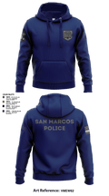 San Marcos Police Drone Unit 43960495 Hoodie - 4