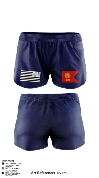 Ranger Panties, 419th Transportation Company, , Teamtime, Team time, sublimation, custom sports apparel, team uniforms, spirit wear, spiritwear, sports uniforms, custom shirts, team store, custom team store, fundraiser sports, apparel fundraiser