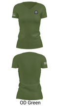 Defense Cortinating Element 97094891 Women's Short Sleeve V-neck Shirt - 48
