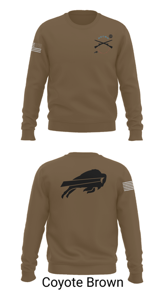 Crew Neck Sweatshirt, C TRP 2-101 CAV, , Teamtime, Team time, sublimation, custom sports apparel, team uniforms, spirit wear, spiritwear, sports uniforms, custom shirts, team store, custom team store, fundraiser sports, apparel fundraiser
