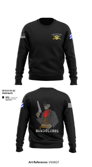 Crew Neck Sweatshirt, Bandoleros, , Teamtime, Team time, sublimation, custom sports apparel, team uniforms, spirit wear, spiritwear, sports uniforms, custom shirts, team store, custom team store, fundraiser sports, apparel fundraiser