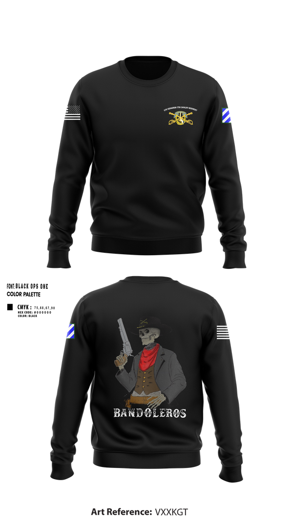 Crew Neck Sweatshirt, Bandoleros, , Teamtime, Team time, sublimation, custom sports apparel, team uniforms, spirit wear, spiritwear, sports uniforms, custom shirts, team store, custom team store, fundraiser sports, apparel fundraiser