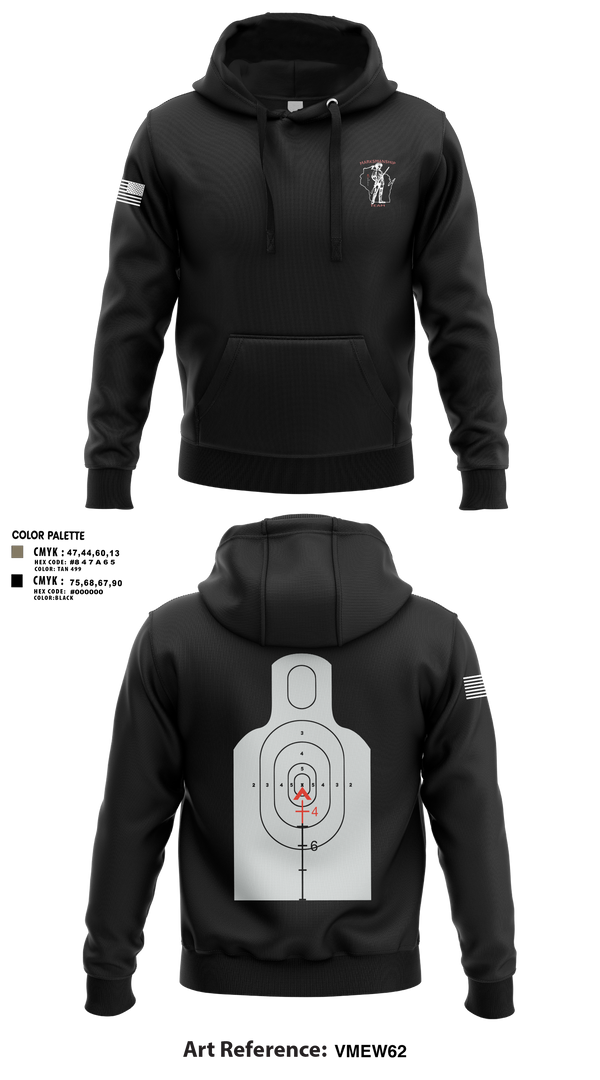 Hoodie, WIARNG Marksmanship, , Teamtime, Team time, sublimation, custom sports apparel, team uniforms, spirit wear, spiritwear, sports uniforms, custom shirts, team store, custom team store, fundraiser sports, apparel fundraiser