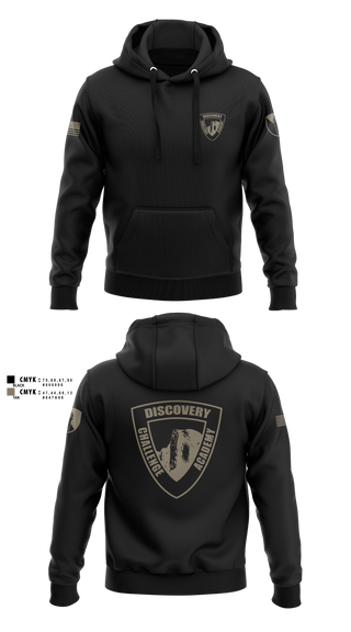 Hoodie, Discovery ChalleNGe Academy, , Teamtime, Team time, sublimation, custom sports apparel, team uniforms, spirit wear, spiritwear, sports uniforms, custom shirts, team store, custom team store, fundraiser sports, apparel fundraiser