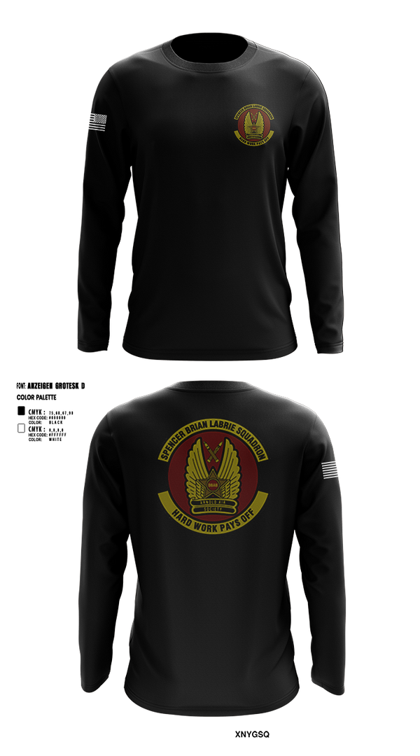 Long Sleeve Performance Shirt, Spencer Brian LaBrie Squadron, , Teamtime, Team time, sublimation, custom sports apparel, team uniforms, spirit wear, spiritwear, sports uniforms, custom shirts, team store, custom team store, fundraiser sports, apparel fundraiser
