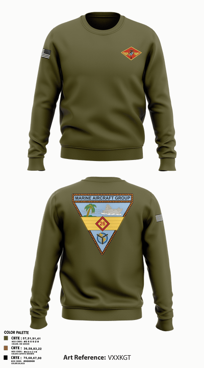 2nd MAW 13014265 Crew Neck Sweatshirt - 1