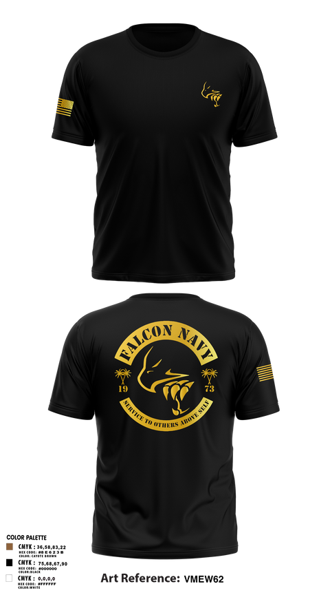 Short Sleeve Performance Shirt, Falcon Navy, , Teamtime, Team time, sublimation, custom sports apparel, team uniforms, spirit wear, spiritwear, sports uniforms, custom shirts, team store, custom team store, fundraiser sports, apparel fundraiser