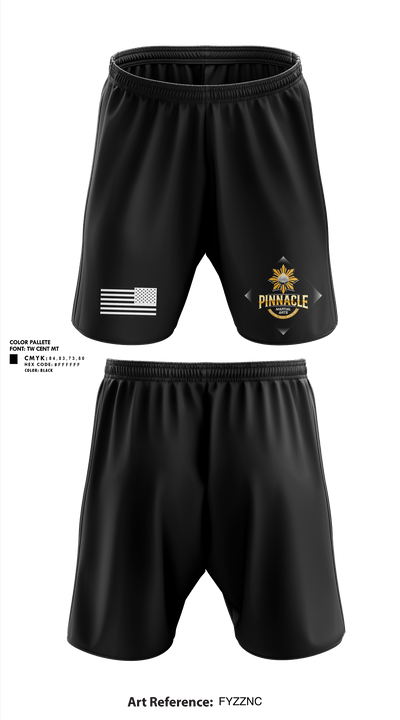 Pinnacle Martial Arts 28485454 Athletic Shorts With Pockets - 4