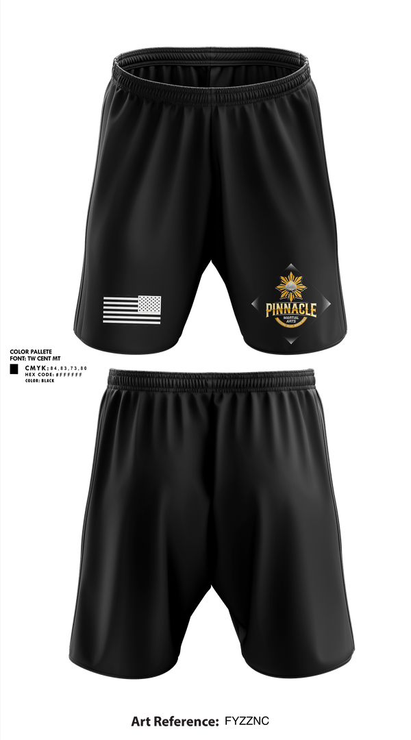 Athletic Shorts With Pockets, Pinnacle Martial Arts, , Teamtime, Team time, sublimation, custom sports apparel, team uniforms, spirit wear, spiritwear, sports uniforms, custom shirts, team store, custom team store, fundraiser sports, apparel fundraiser