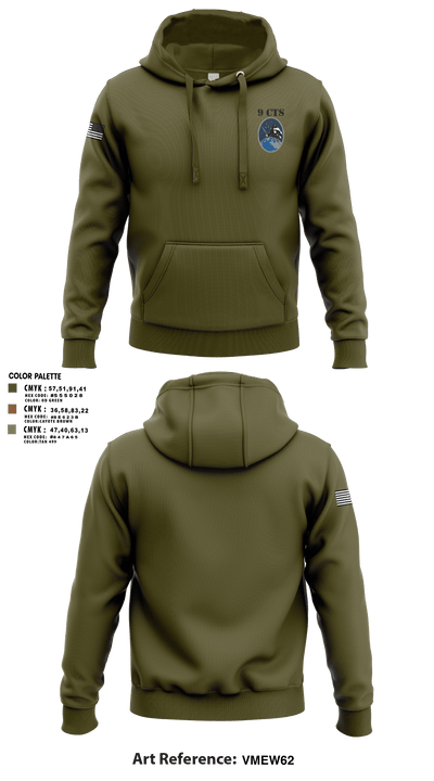 9 CTS Hoodie - 1