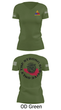 261st BSC CAVEMAN PLT 28746409 Women's Short Sleeve V-neck Shirt - 48