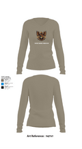 Foxtrot Company, 832nd OD BN 51500889 Women's Long Sleeve V-neck Shirt - 62