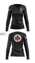 349th Medical Augmentation Det. 9744755 Women's Long Sleeve V-neck Shirt - 1