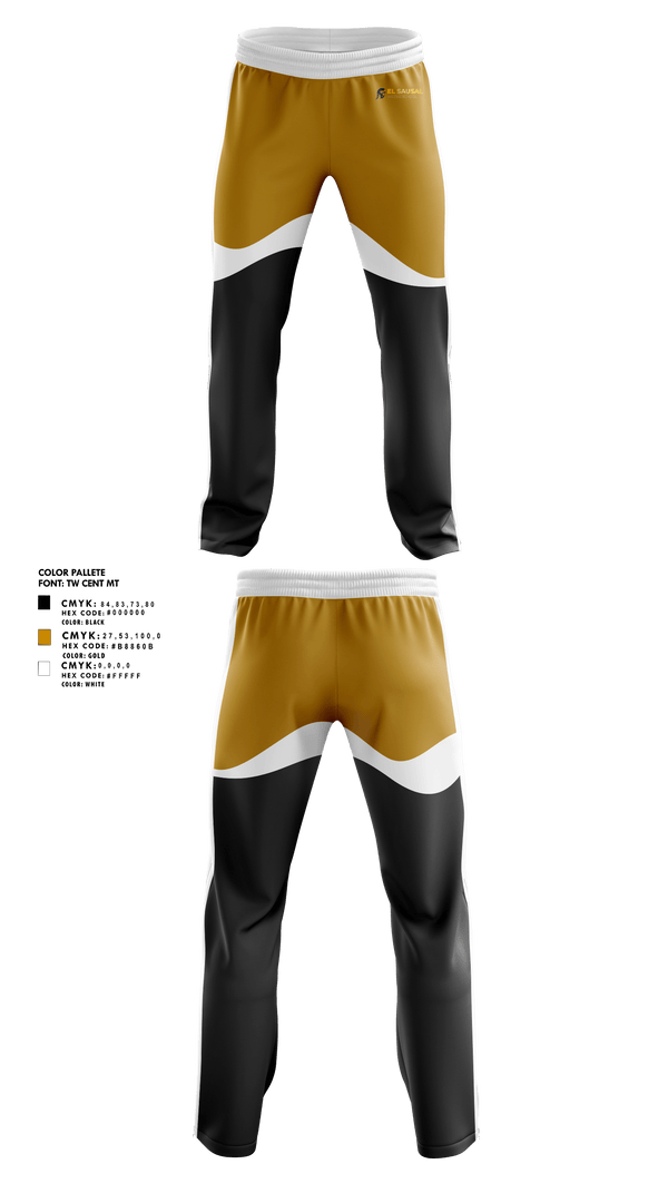 Sweatpants, El Sausal Middle School, Spirit Store, Teamtime, Team time, sublimation, custom sports apparel, team uniforms, spirit wear, spiritwear, sports uniforms, custom shirts, team store, custom team store, fundraiser sports, apparel fundraiser