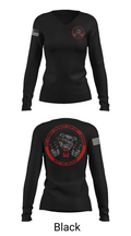 41st CEC-A 2239571 Women's Long Sleeve V-neck Shirt - 37