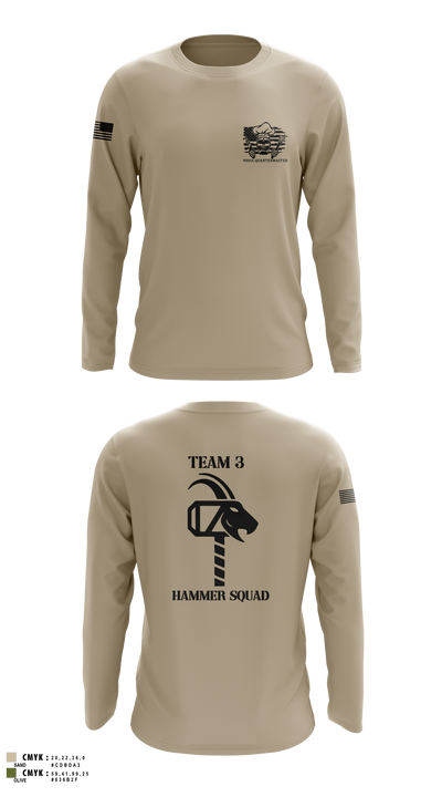 900th QUARTERMASTER 12047177 Long Sleeve Performance Shirt 11