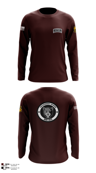 Long Sleeve Performance Shirt, TAMUSA ROTC, Army, Teamtime, Team time, sublimation, custom sports apparel, team uniforms, spirit wear, spiritwear, sports uniforms, custom shirts, team store, custom team store, fundraiser sports, apparel fundraiser
