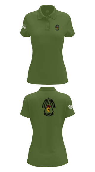 Womens Short Sleeve Performance Polo, Detachment 9, , Teamtime, Team time, sublimation, custom sports apparel, team uniforms, spirit wear, spiritwear, sports uniforms, custom shirts, team store, custom team store, fundraiser sports, apparel fundraiser