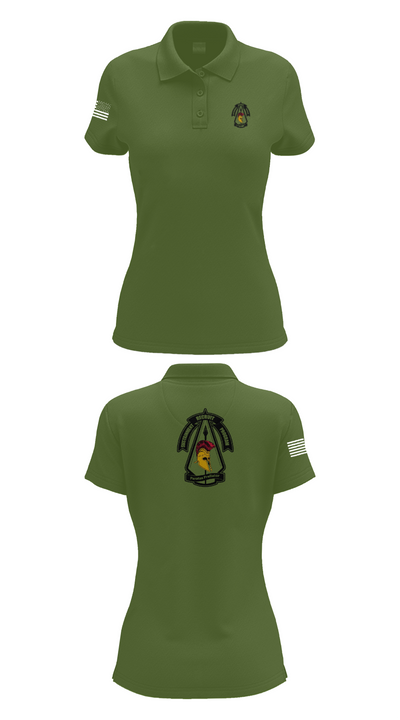Detachment 9 76863911 Women's Short Sleeve Performance Polo  - 55