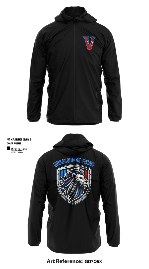 Windbreaker, Valor, , Teamtime, Team time, sublimation, custom sports apparel, team uniforms, spirit wear, spiritwear, sports uniforms, custom shirts, team store, custom team store, fundraiser sports, apparel fundraiser