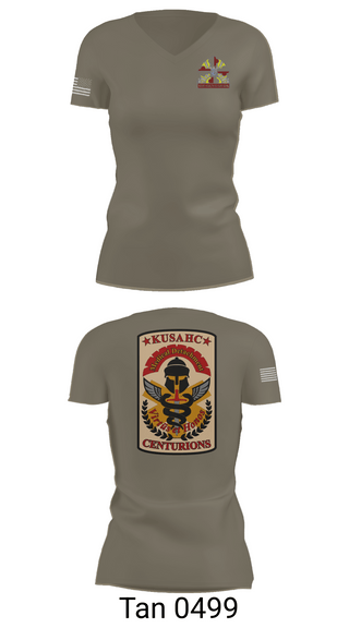 Womens Short Sleeve Vneck Shirt, Kirk U.S. Army Health Clinic, , Teamtime, Team time, sublimation, custom sports apparel, team uniforms, spirit wear, spiritwear, sports uniforms, custom shirts, team store, custom team store, fundraiser sports, apparel fundraiser